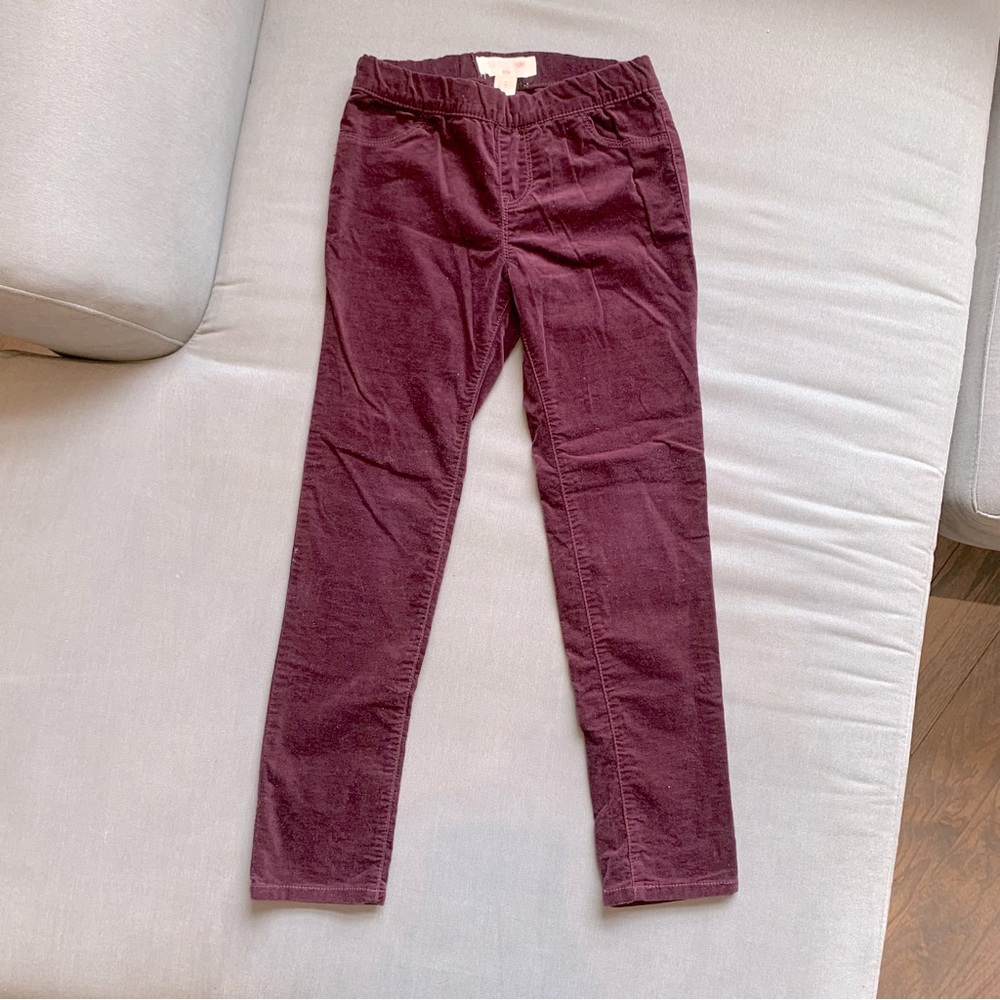 Girls Forever 21 “Velvet” pants.  Size 6-8.  Excellent Used Condition